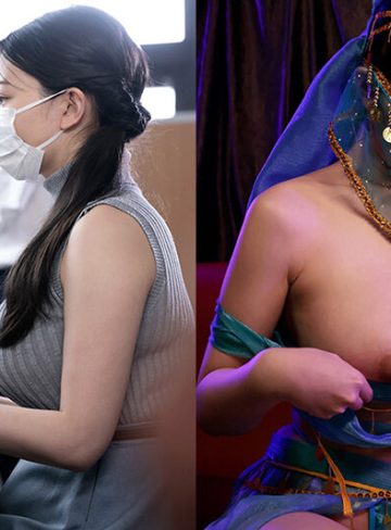 会社では地味な巨乳OLとおっパブで遭遇「内緒にしてくれるなら」と口止めフェベチオされて仕事中もしゃぶられる関係に… 朝海汐