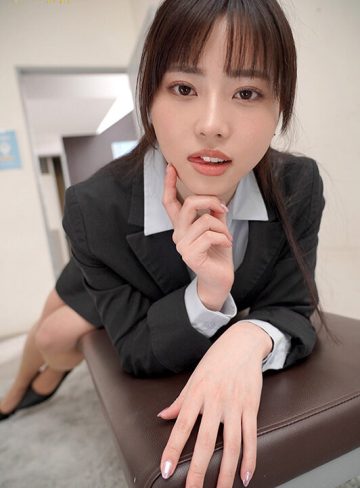 神喜ミアFALENOオフィスで僕にだけ聞こえるささやき淫語で射精サポートしてくれる逆セクハラOL 神喜ミア